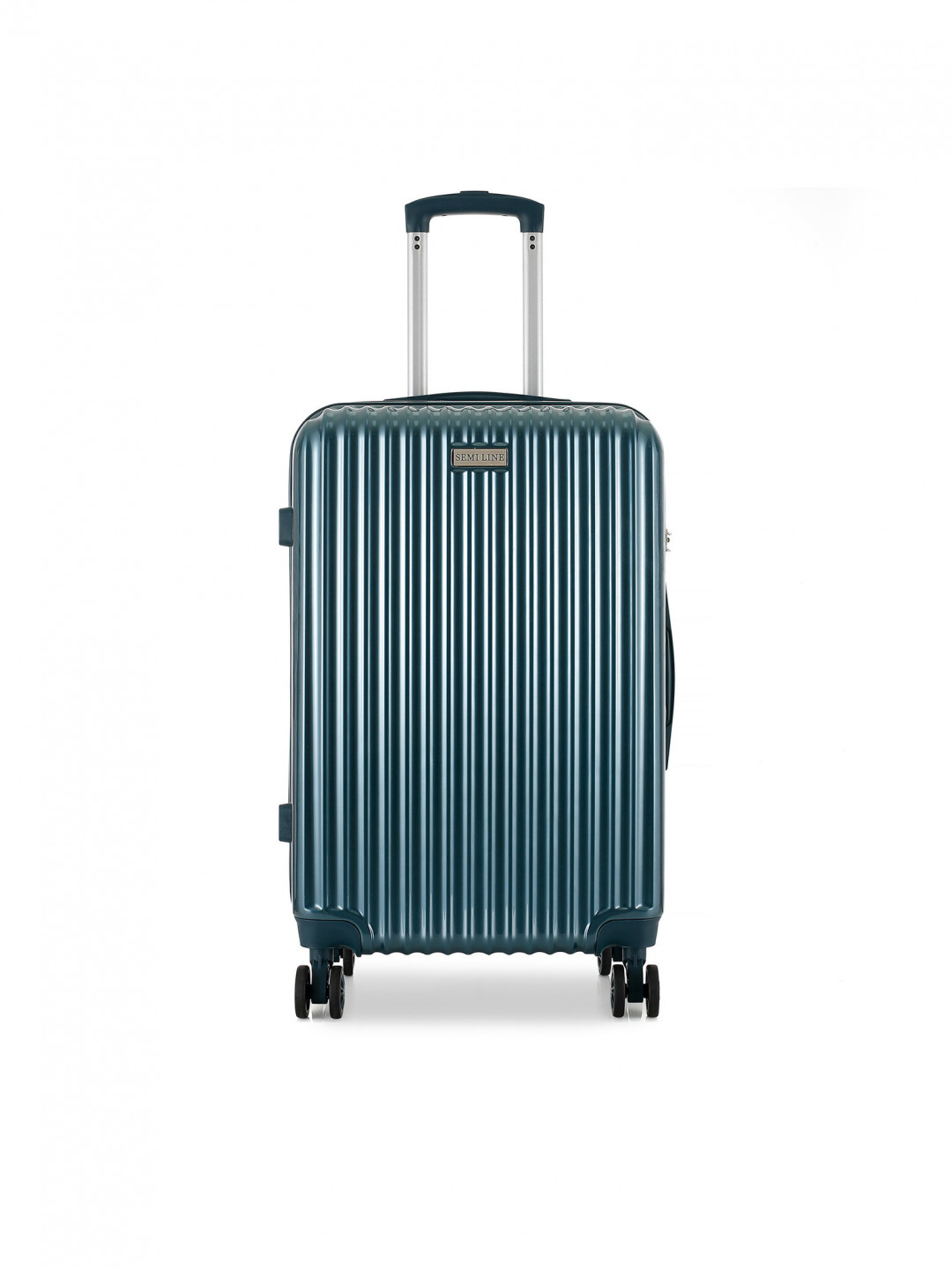 Semi Line Střední kufr T5955-2 Tmavomodrá